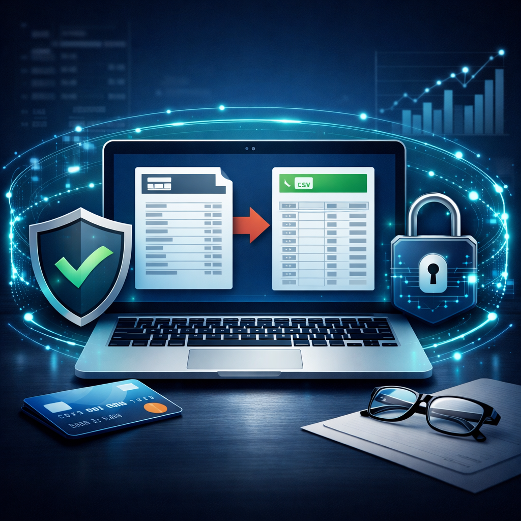 Secure PDF Statement Converter