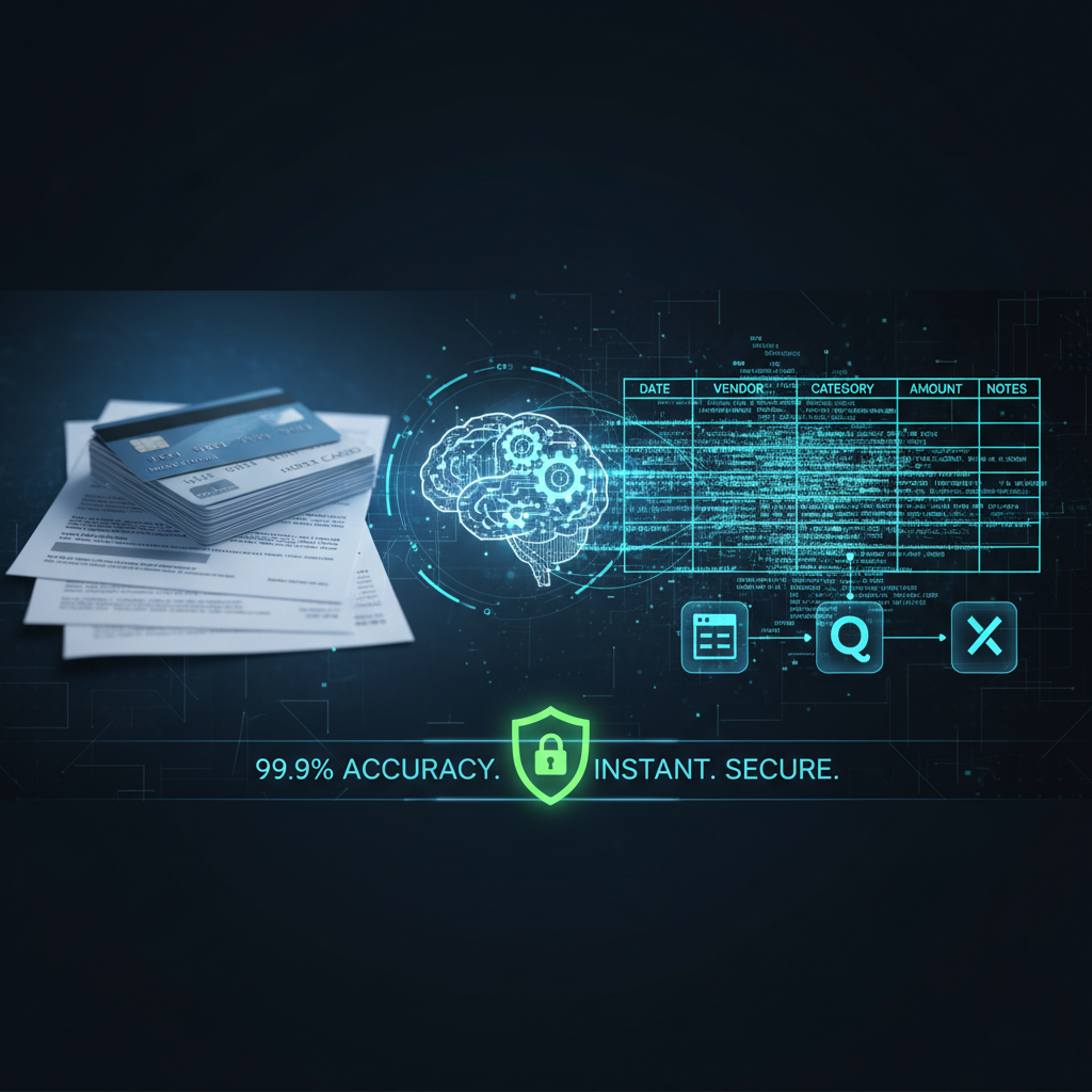 Compare credit card statement recognition software